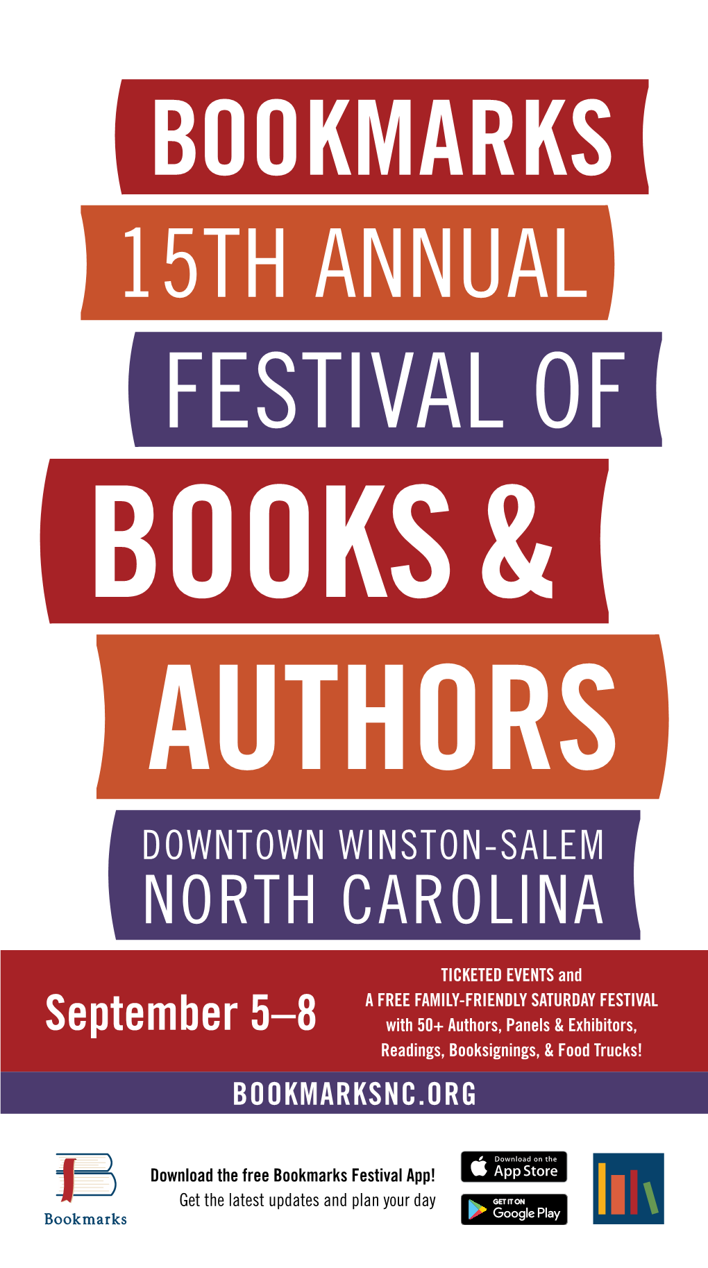Bookmarks Festival of Books and Authors