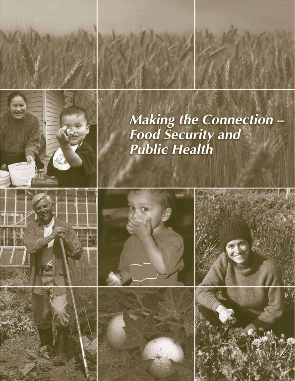 Making the Connection – Food Security and Public Health