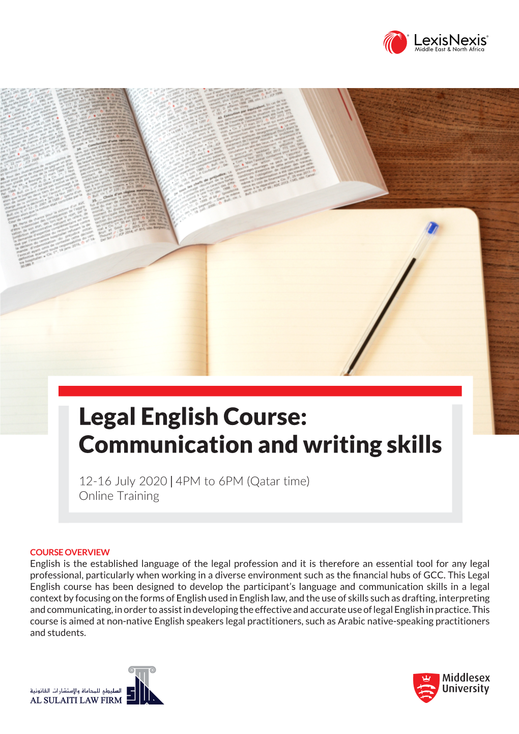 Legal English Course: Communication and Writing Skills