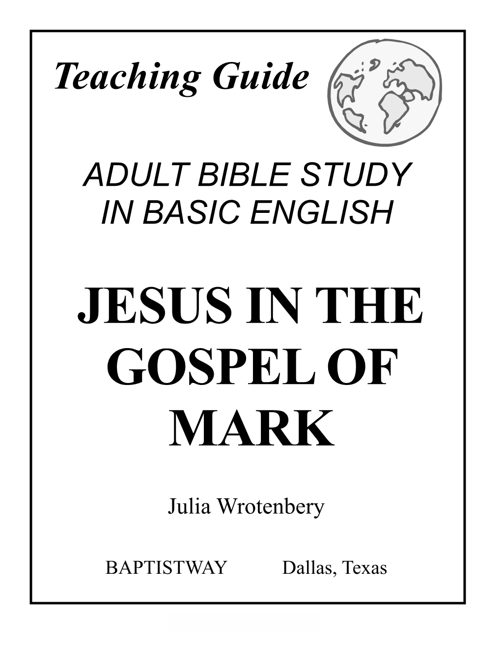 Mark Lesson 1-Teaching Guide