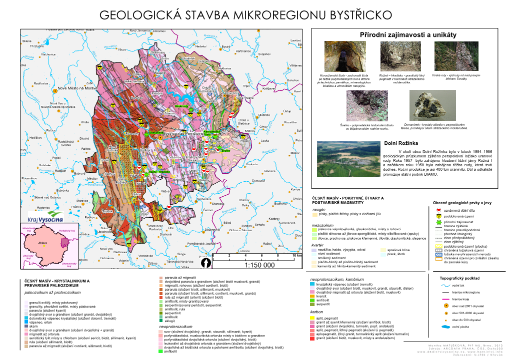 Geologická Stavba Mikroregionu Bystřicko