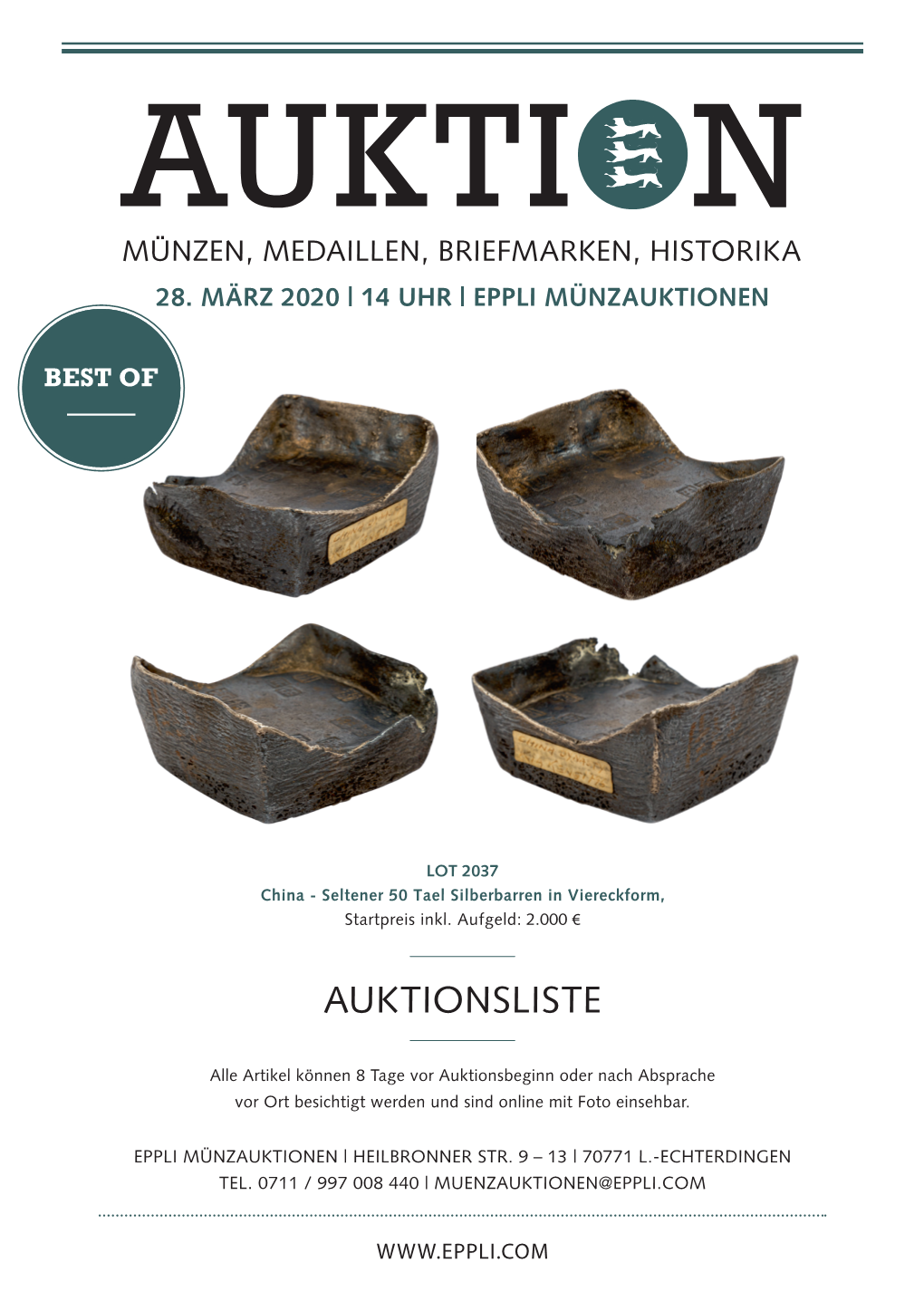 Auktionsliste