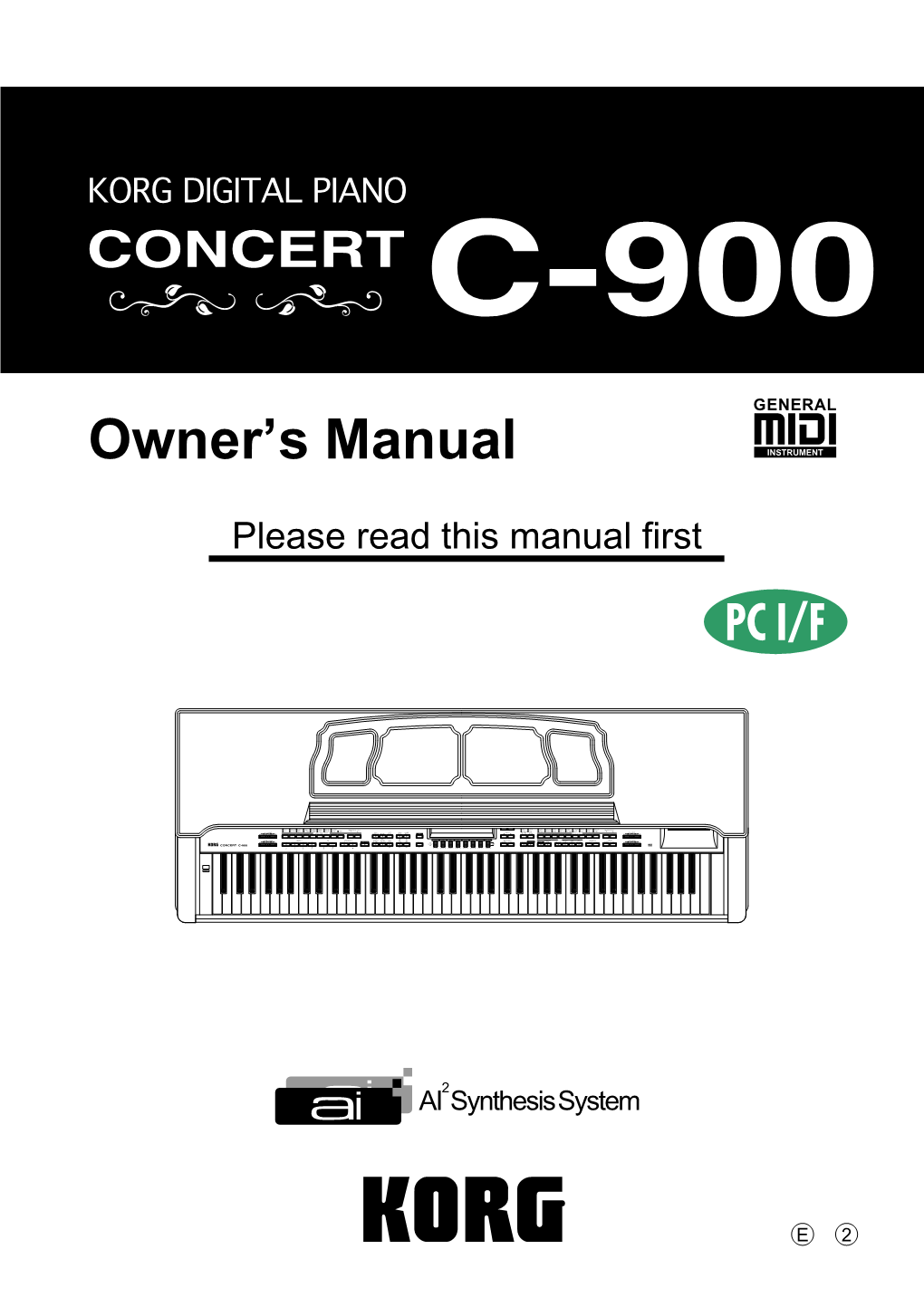 C-900 Owner's Manual