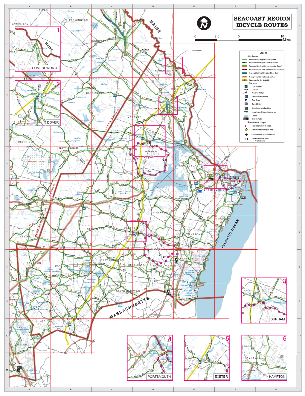 Seacoast Region Bicycle Routes