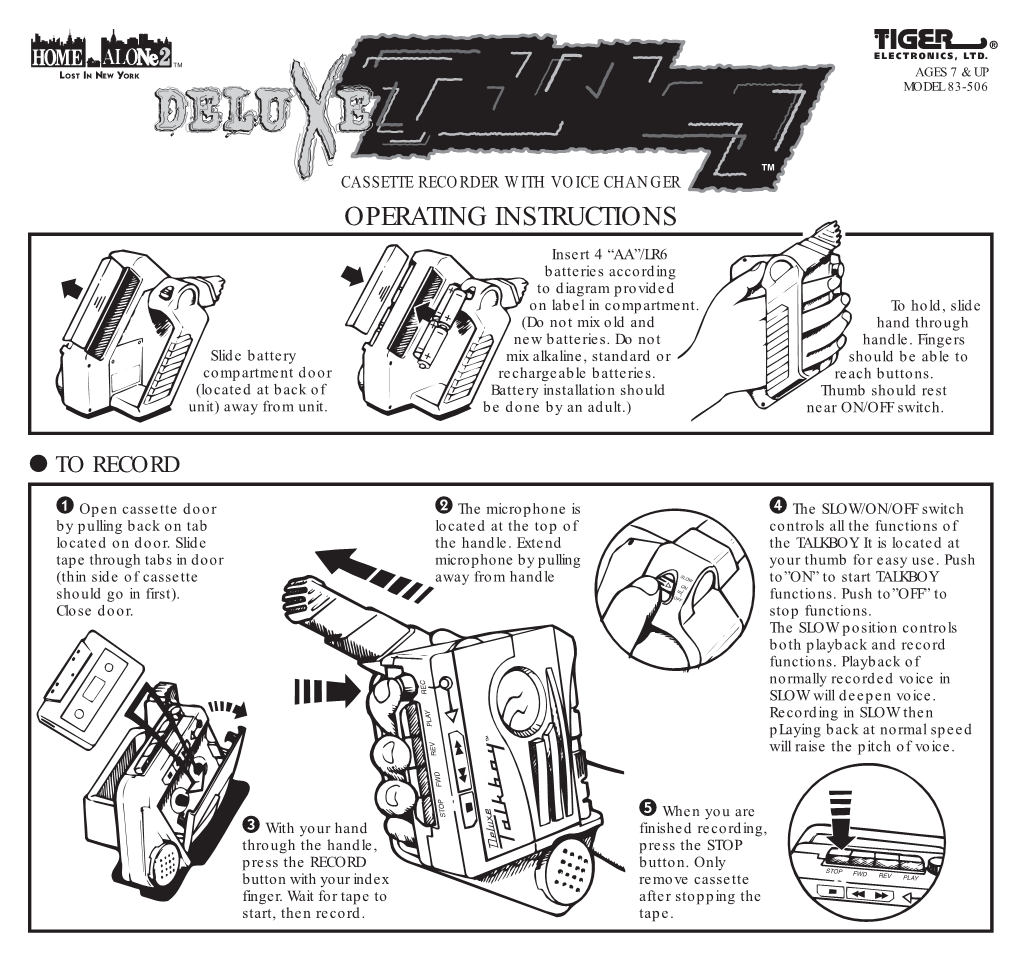 Operating Instructions