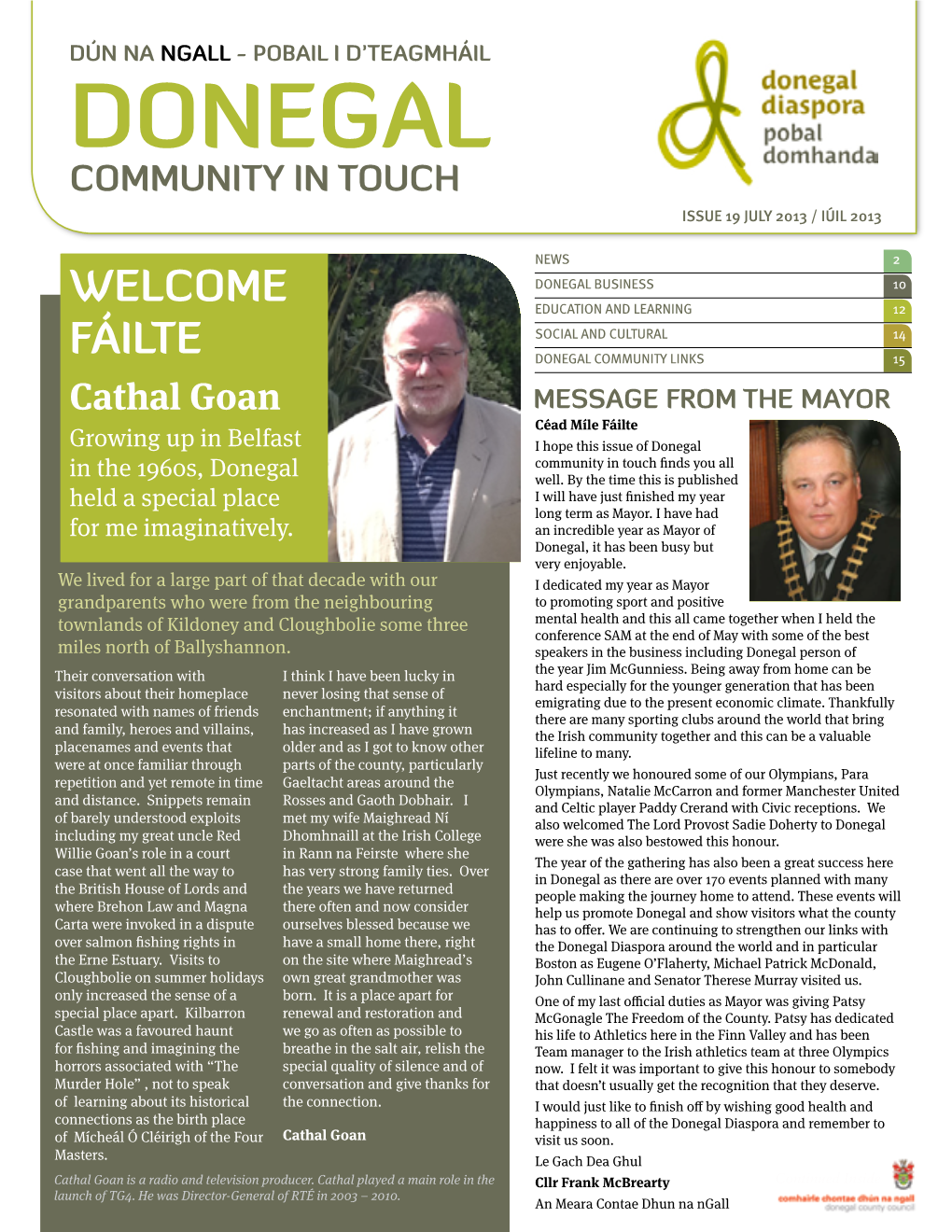 Donegal Community in Touch Ezine