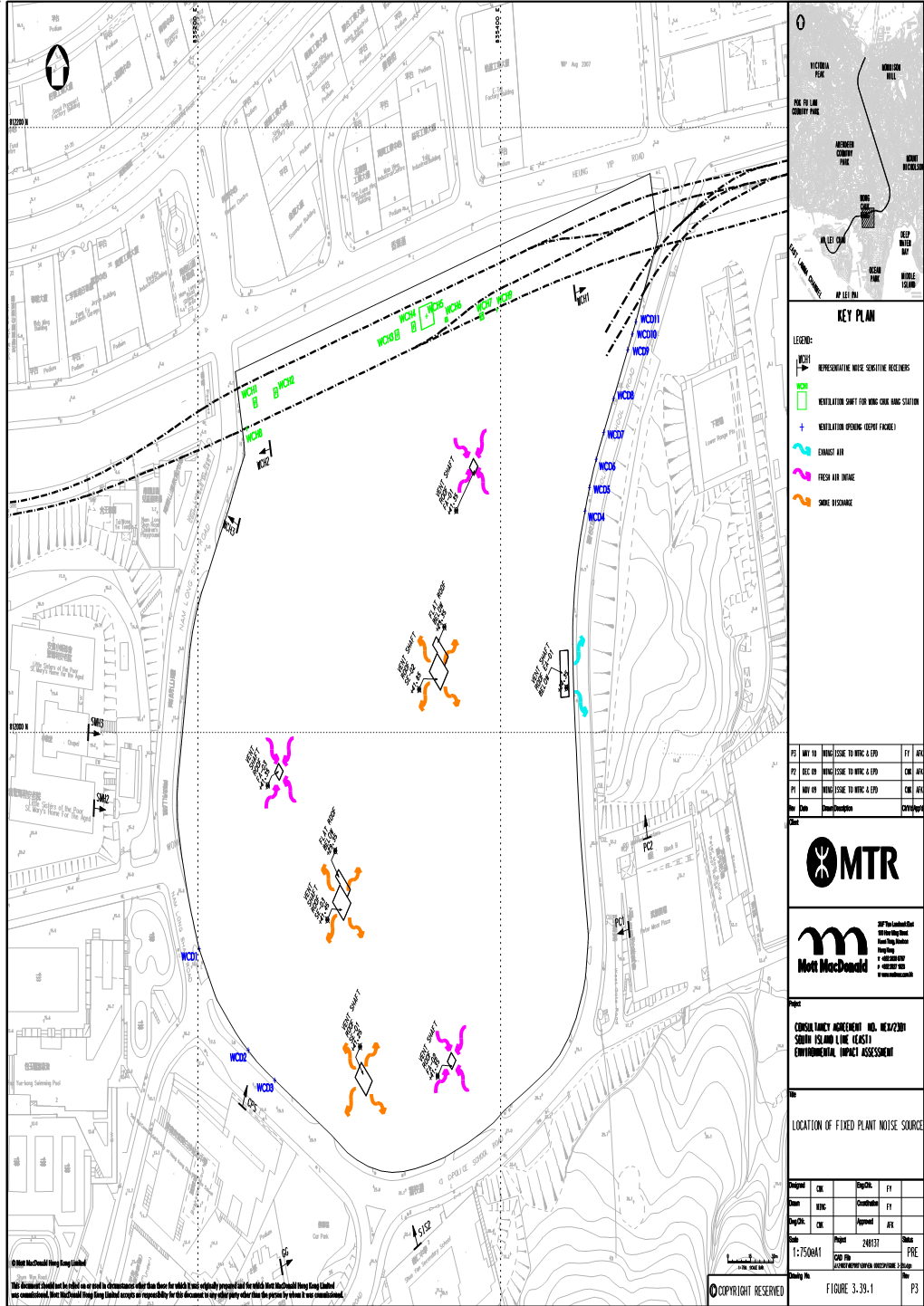 Figure 3.39.2 Location of Fixed Plant at Wong Chuk Hang Depot