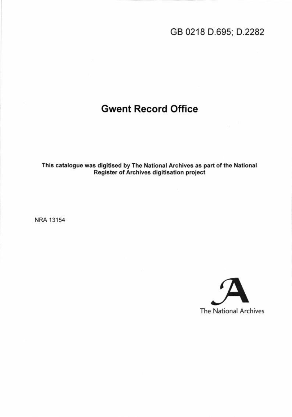 Gwent Record Office