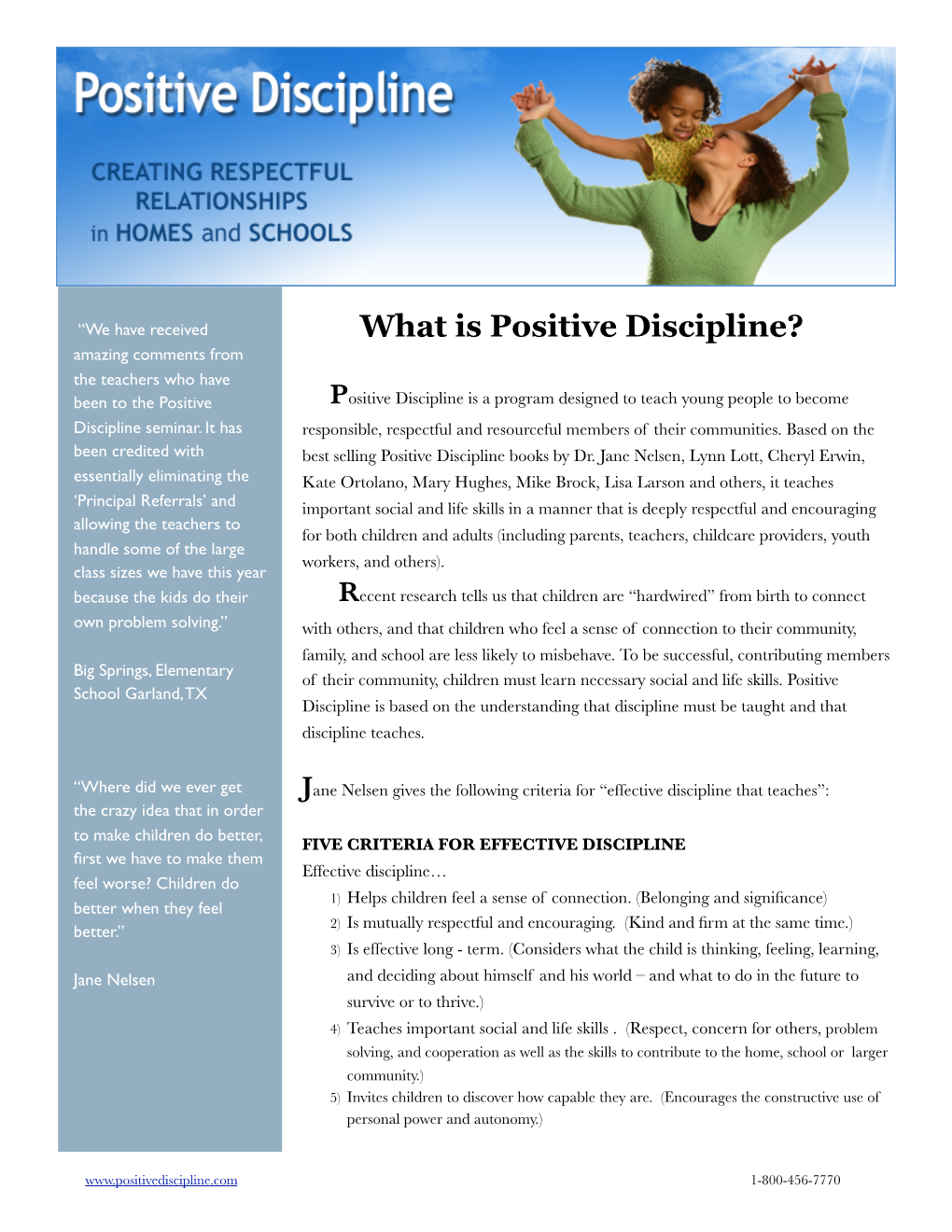 What-Is-Positive-Discipline.Pdf