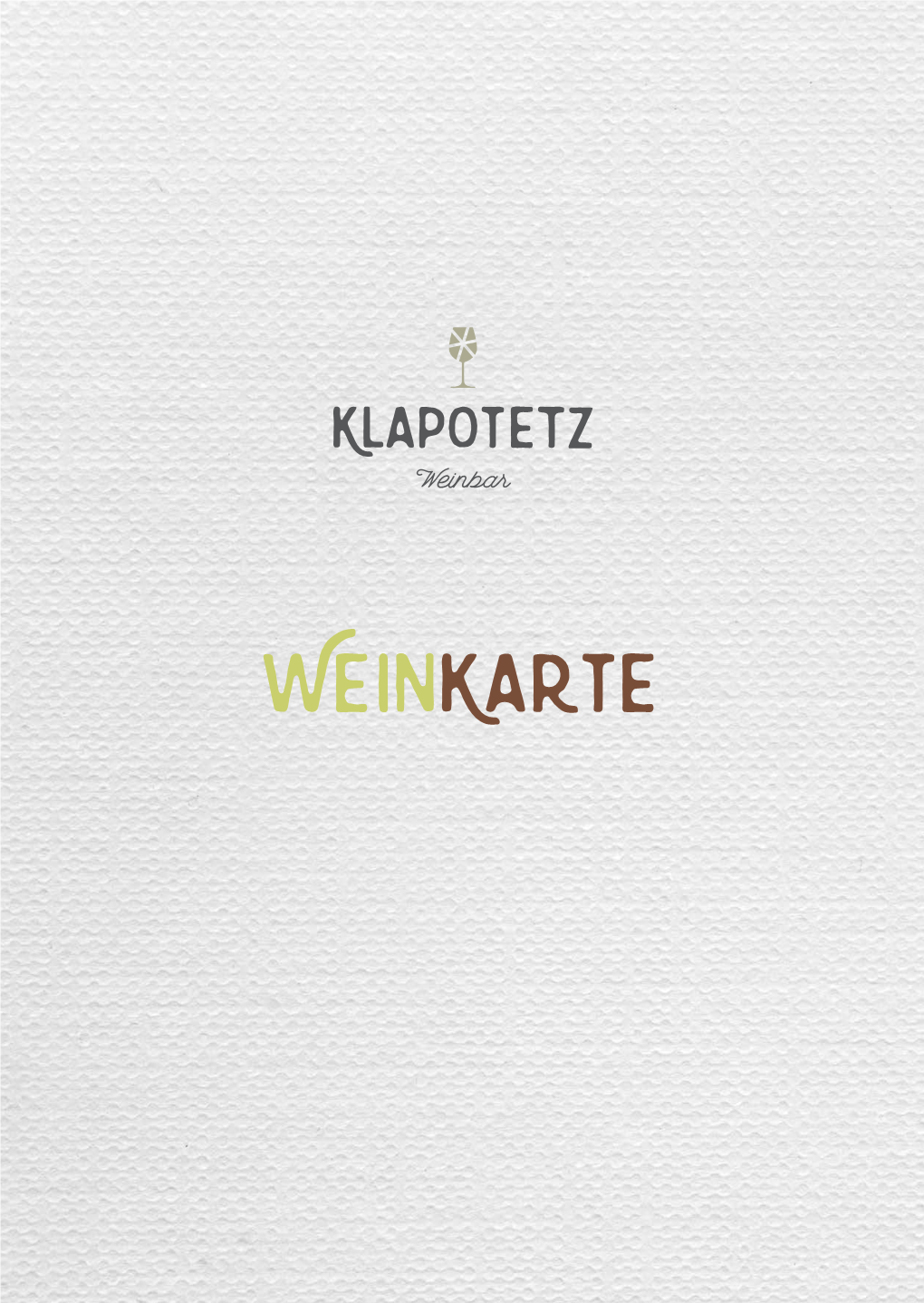 Weinkarte Weinkarte Mai 2021 - Klapotetz Weinbar