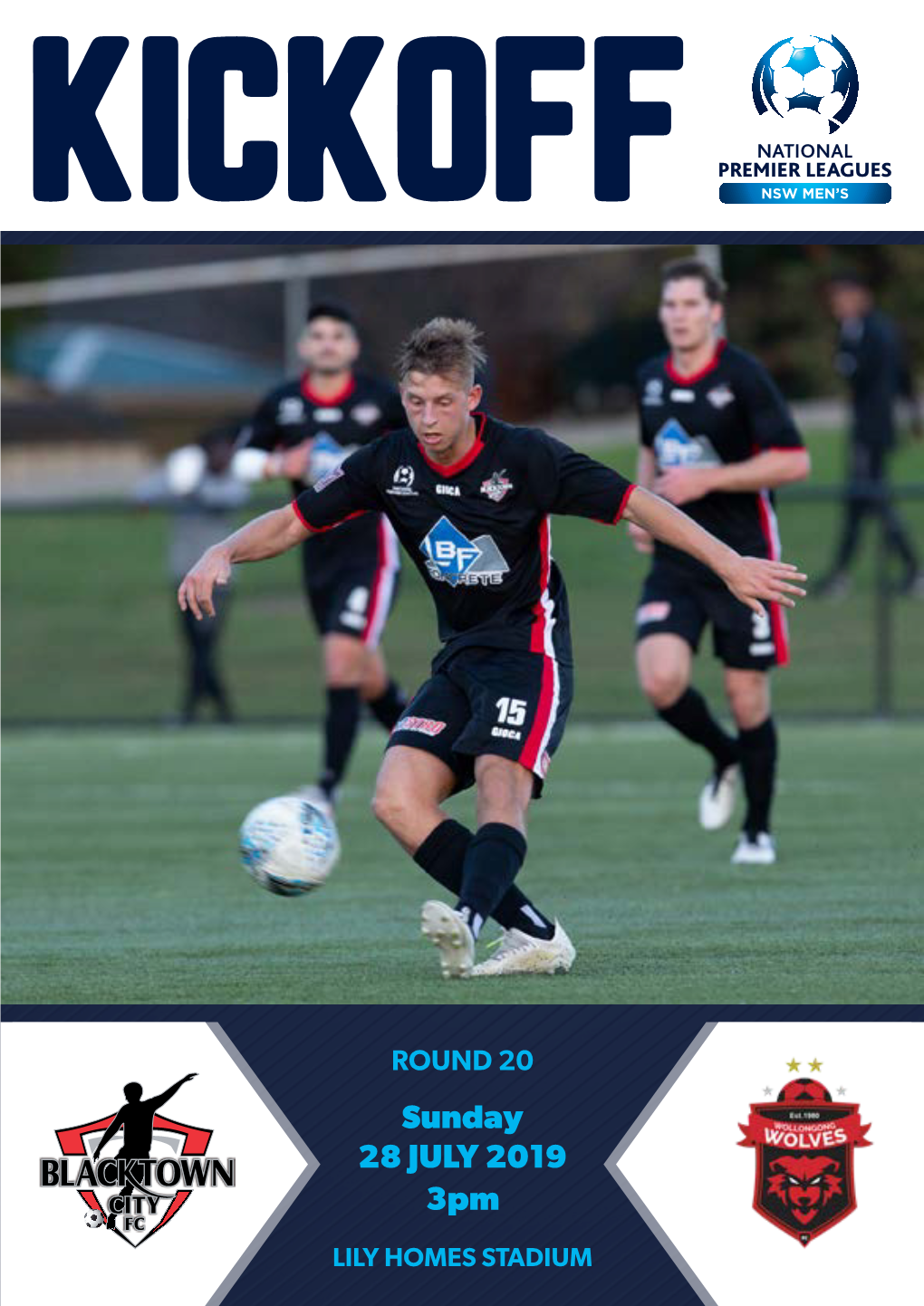 Blacktown City FC V Wollongong Wolves FC