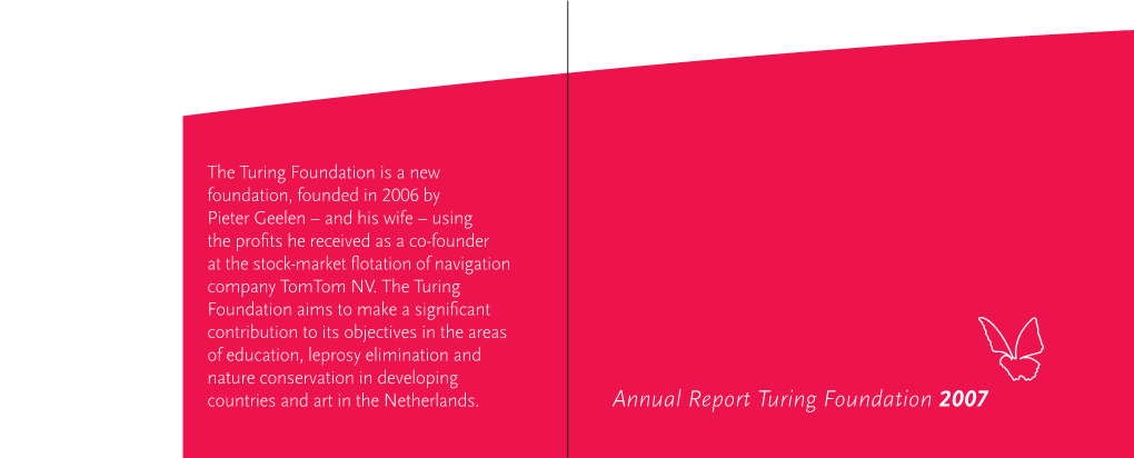 Annual Report Turing Foundation 2007