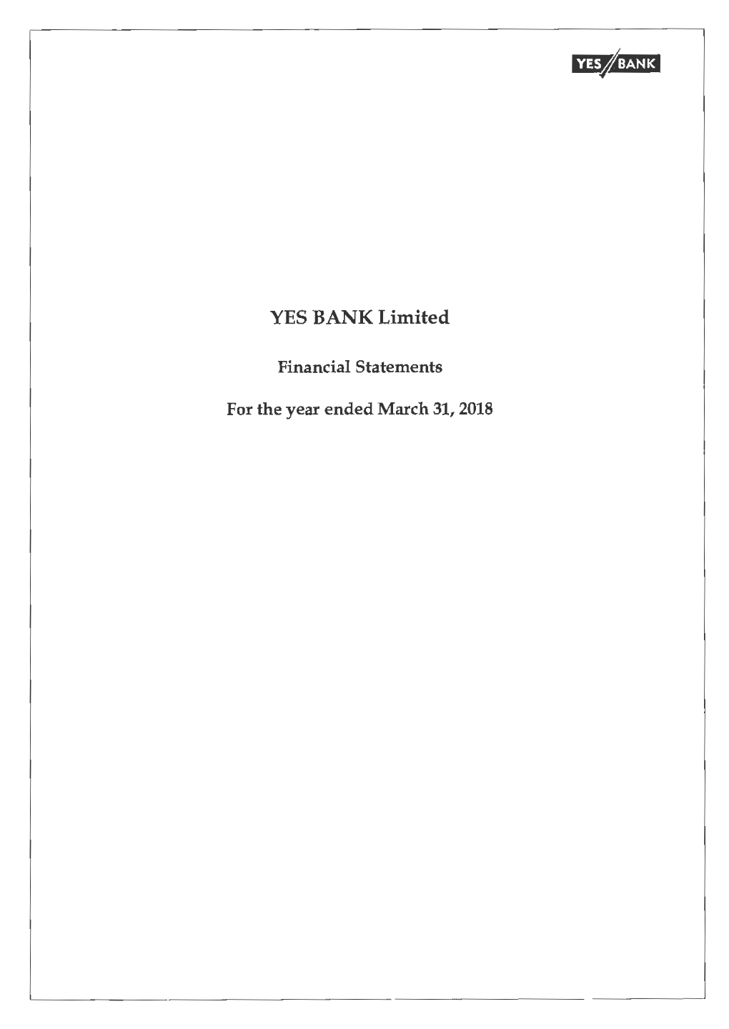 YES BANK Limited