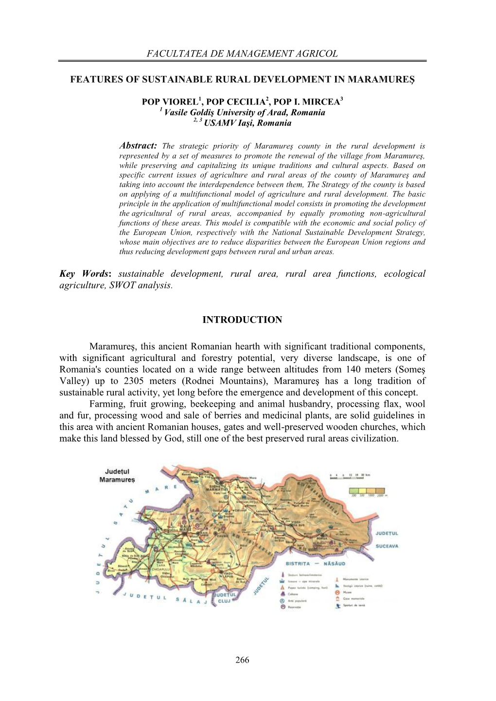 Facultatea De Management Agricol Features Of