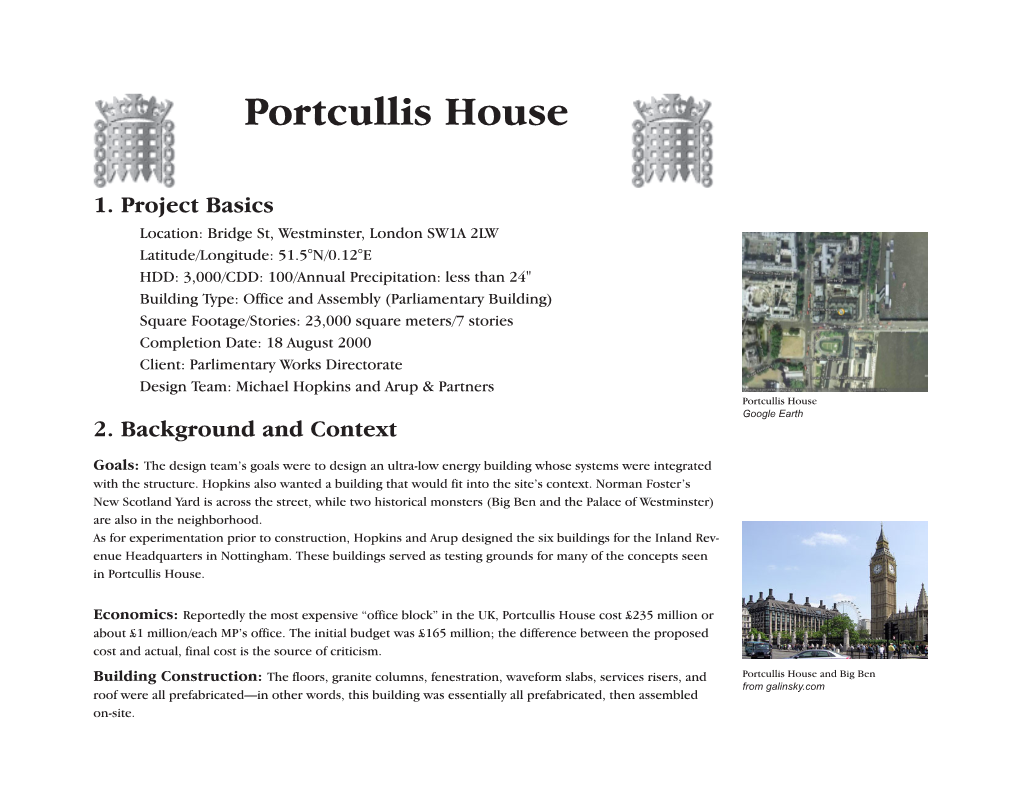 Portcullis House