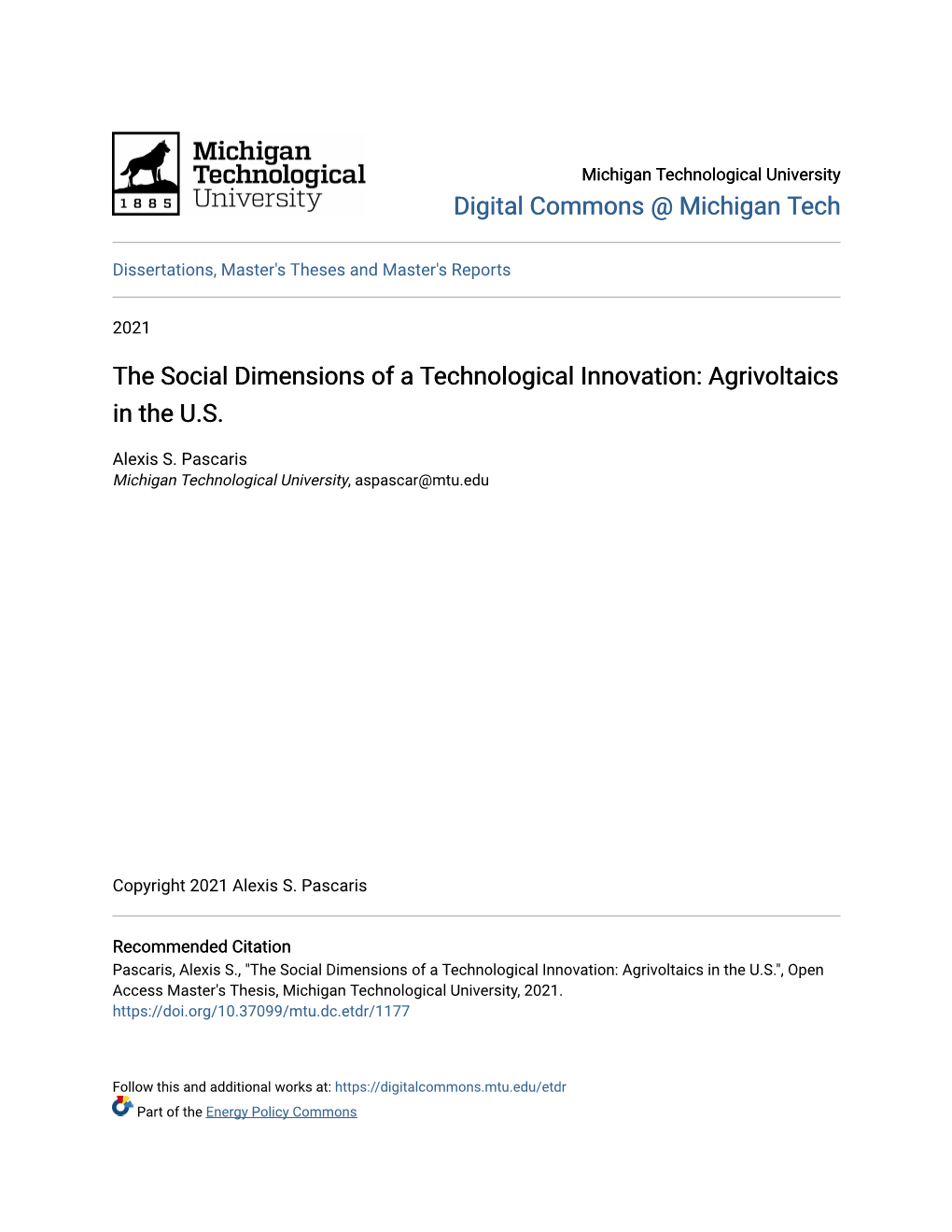 Agrivoltaics in the US