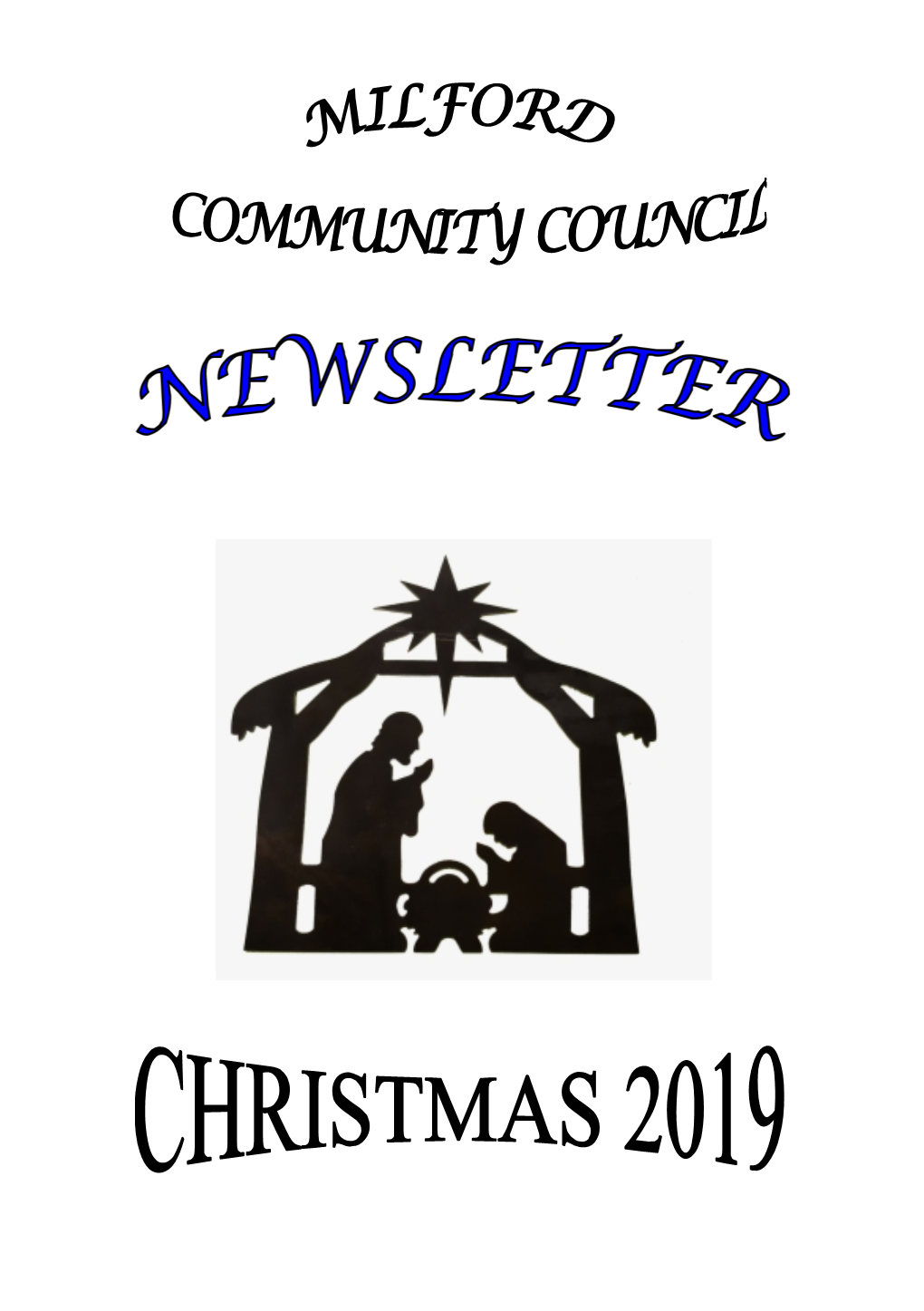 Christmas Newsletter 2019