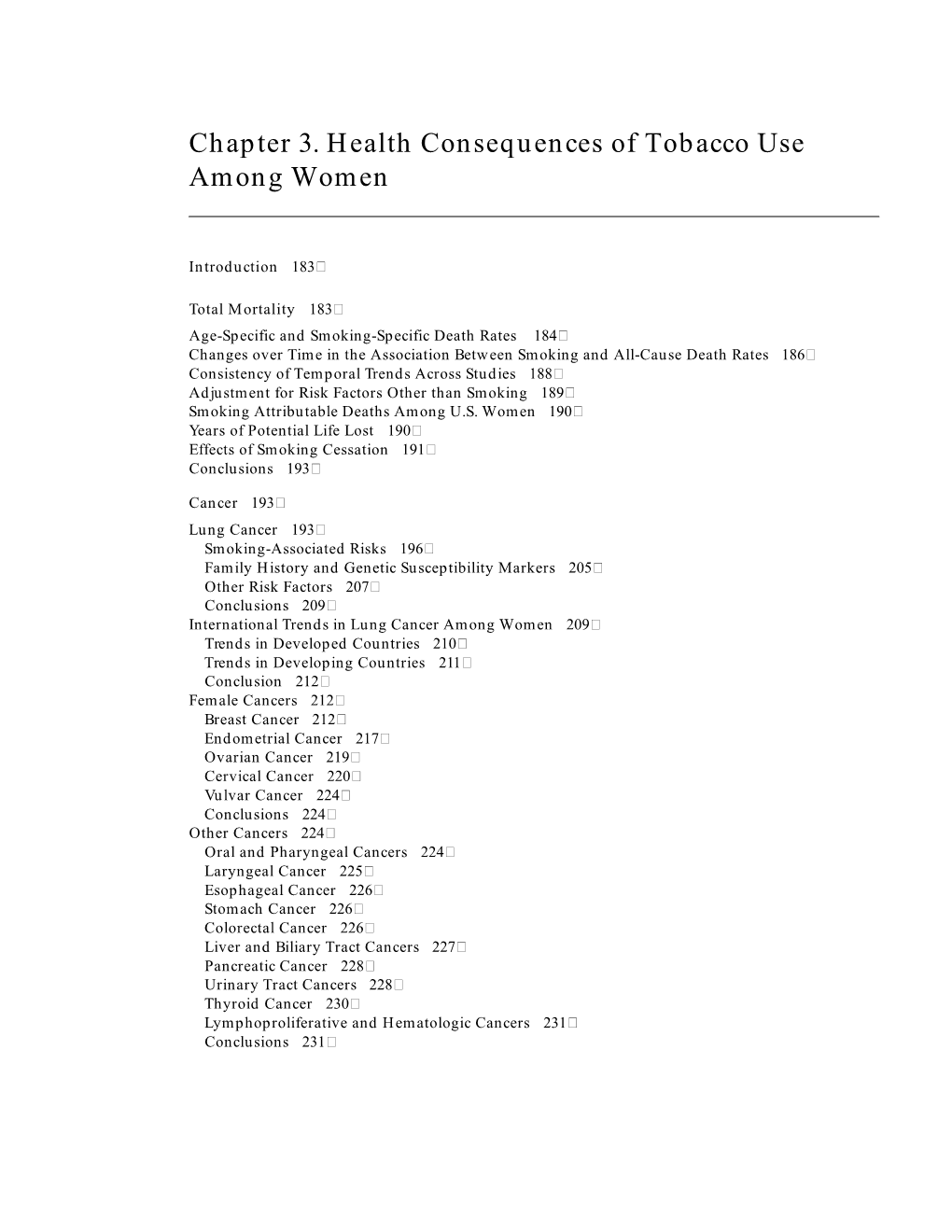 Chapter 3. Health Consequences of Tobacco Use Among Women.Pdf Icon