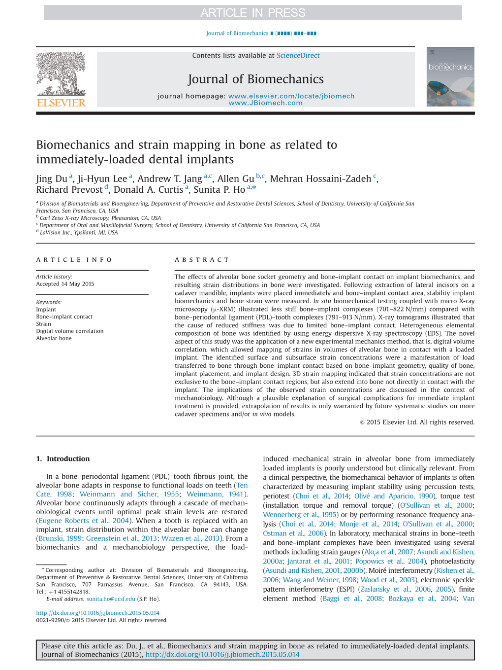 Journal of Biomechanics ∎ (∎∎∎∎) ∎∎∎–∎∎∎