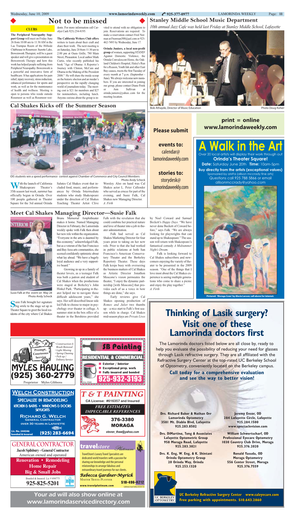Lamorinda Weekly Issue 7 Volume 3