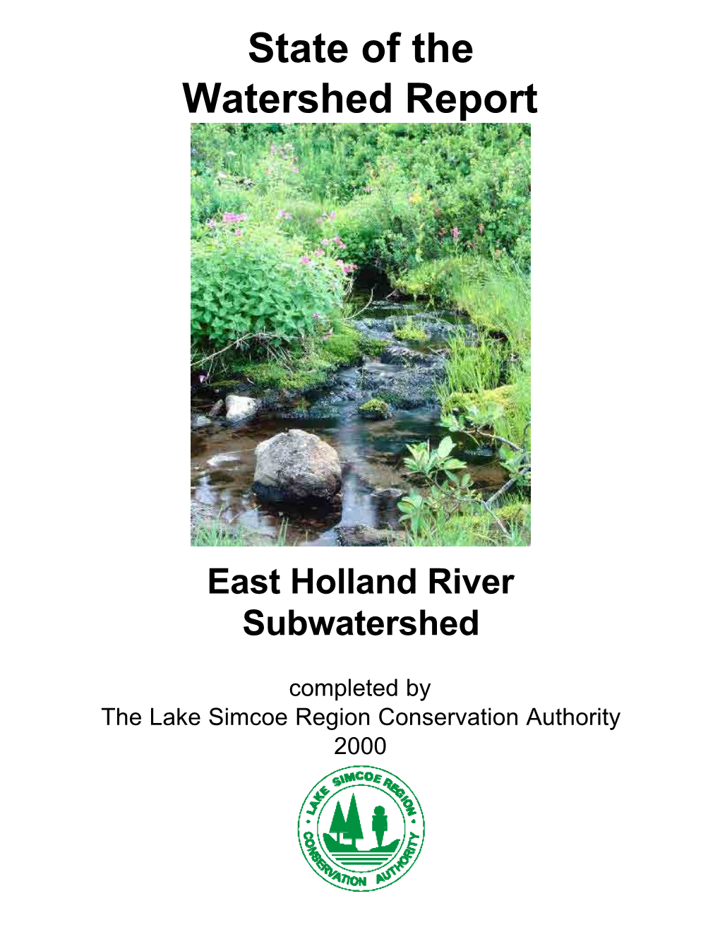 State of the Watershed Report