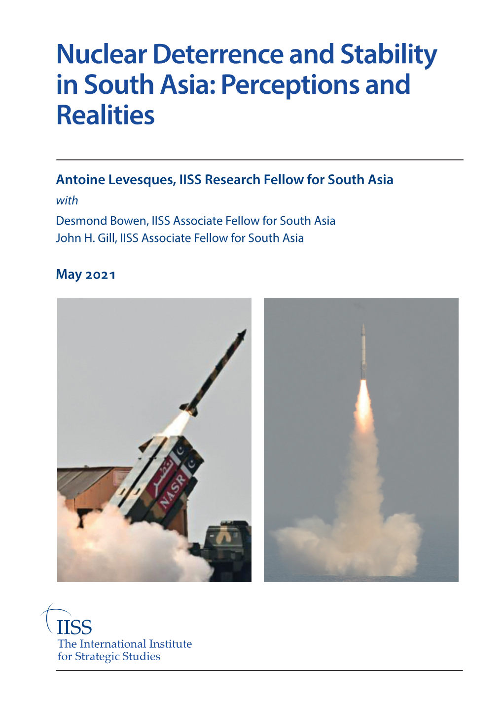 Nuclear Deterrence and Stability in South Asia: Perceptions and Realities