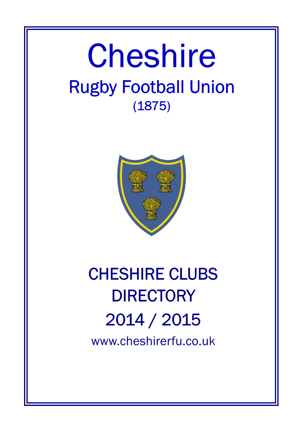 Cheshire Rugby Football Union (1875)