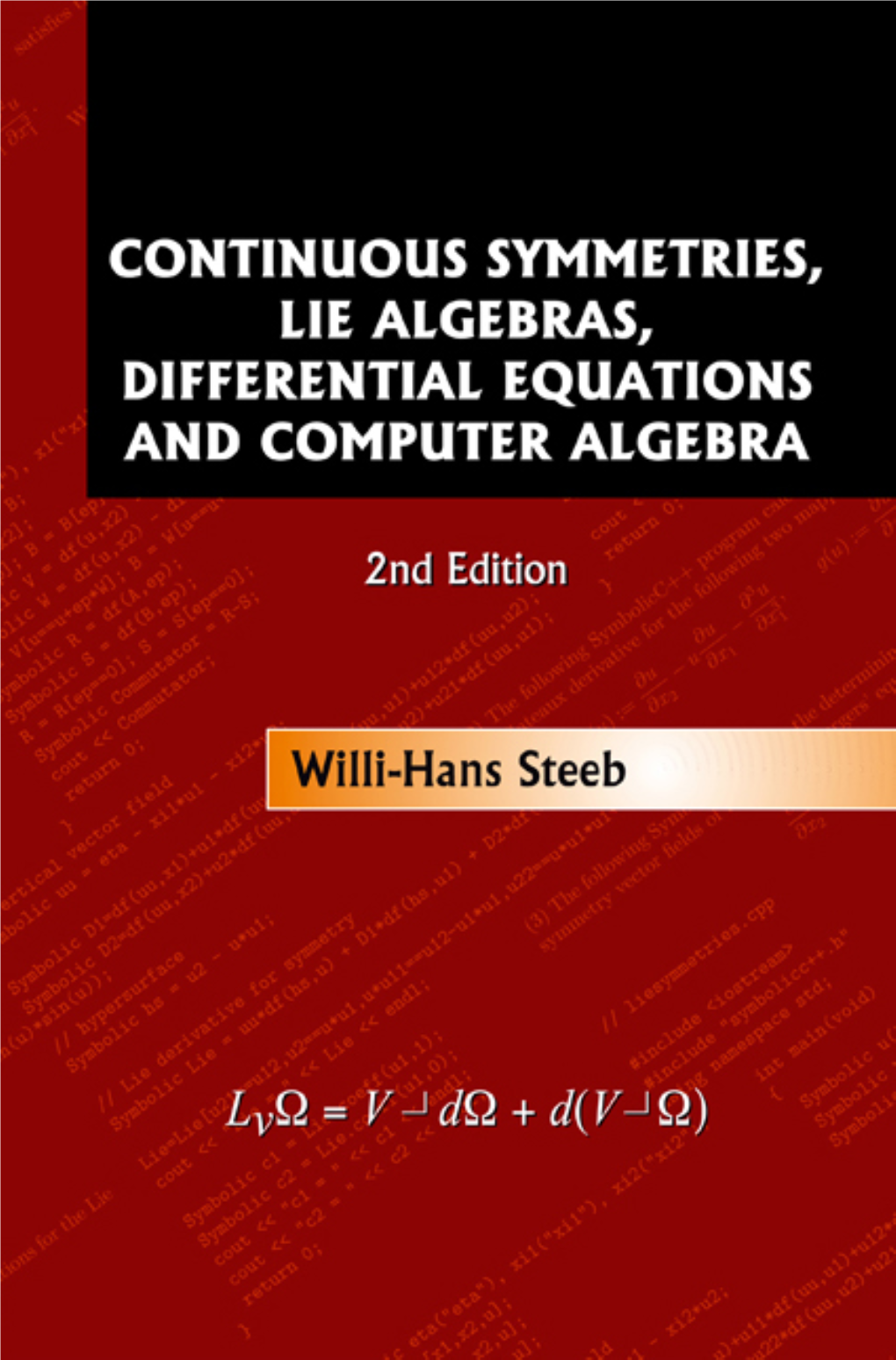 Continuous Symmetries, Lie Algebras, Differential Equations and Computer Algebra