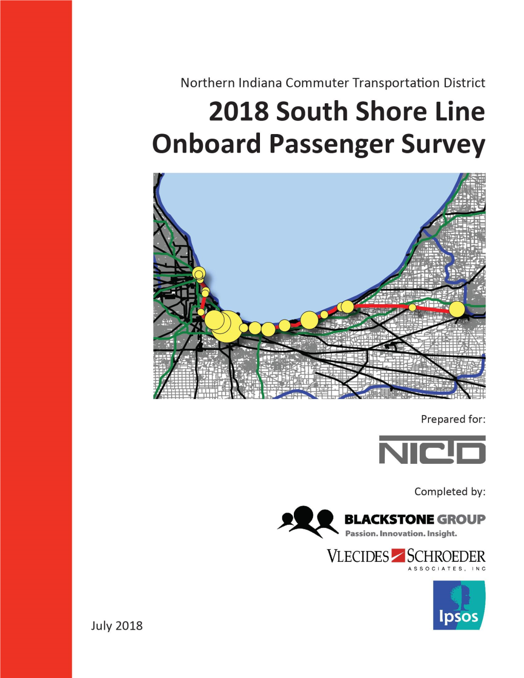 2018 South Shore Line Rider Survey Report to NICTD