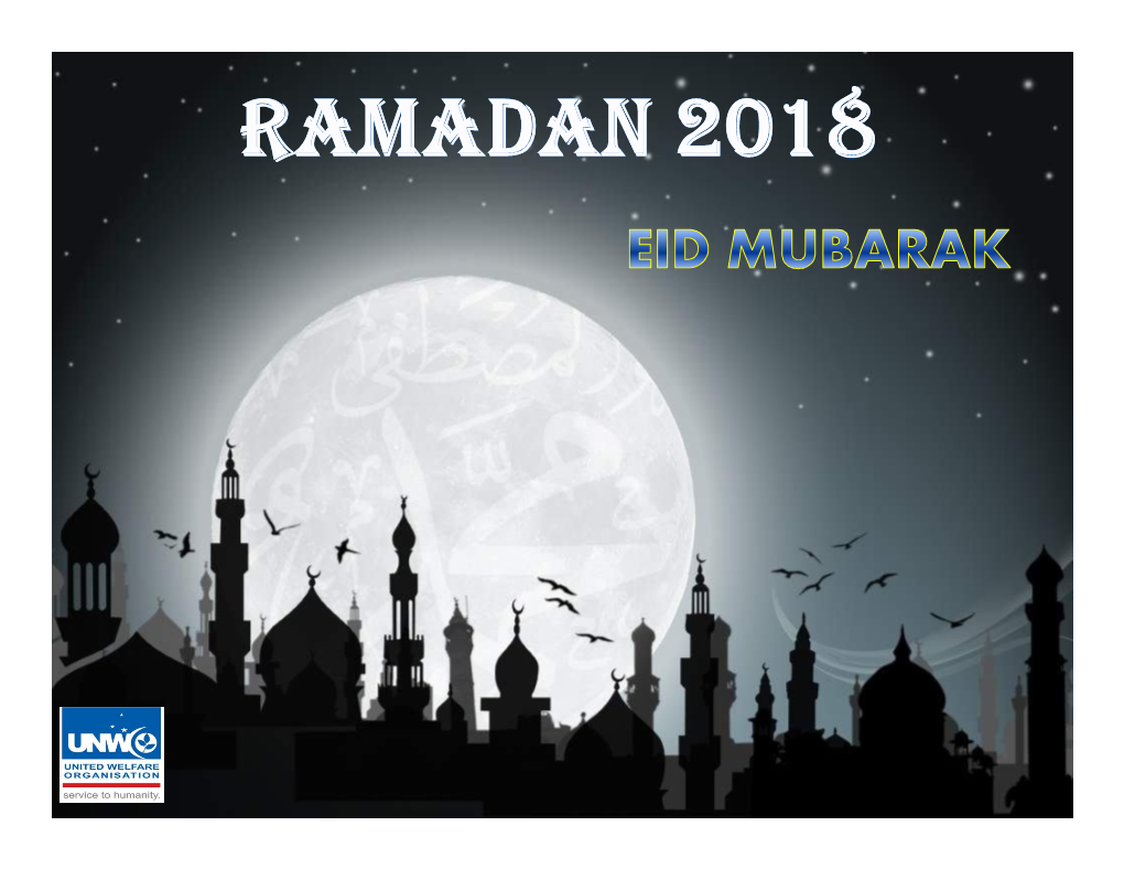 Ramadan 2018