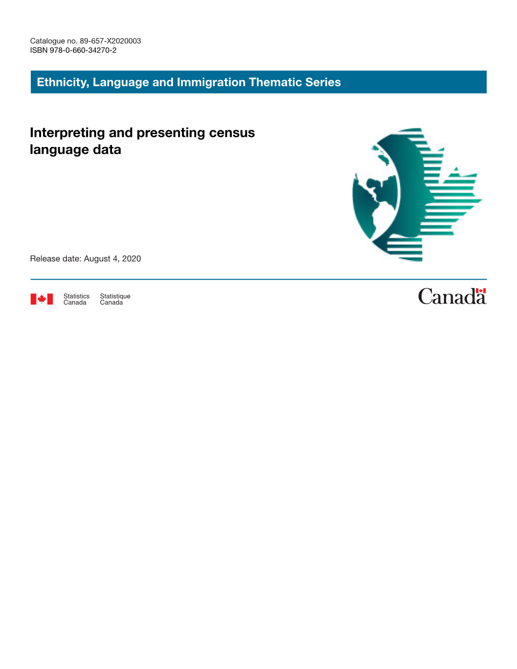 Interpreting and Presenting Census Language Data