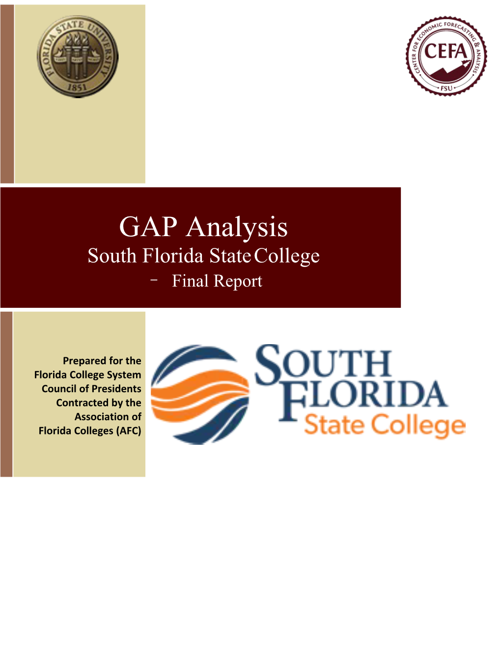 GAP Analysis South Florida State College Final Report