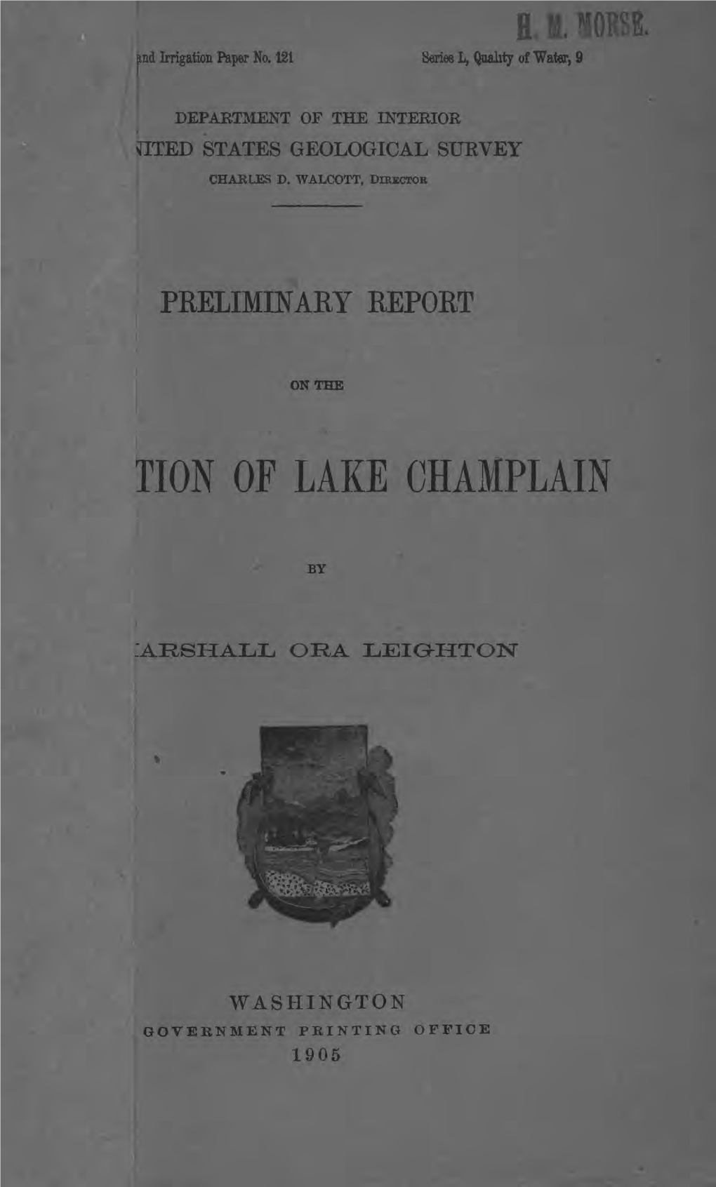 Tion of Lake Champlain