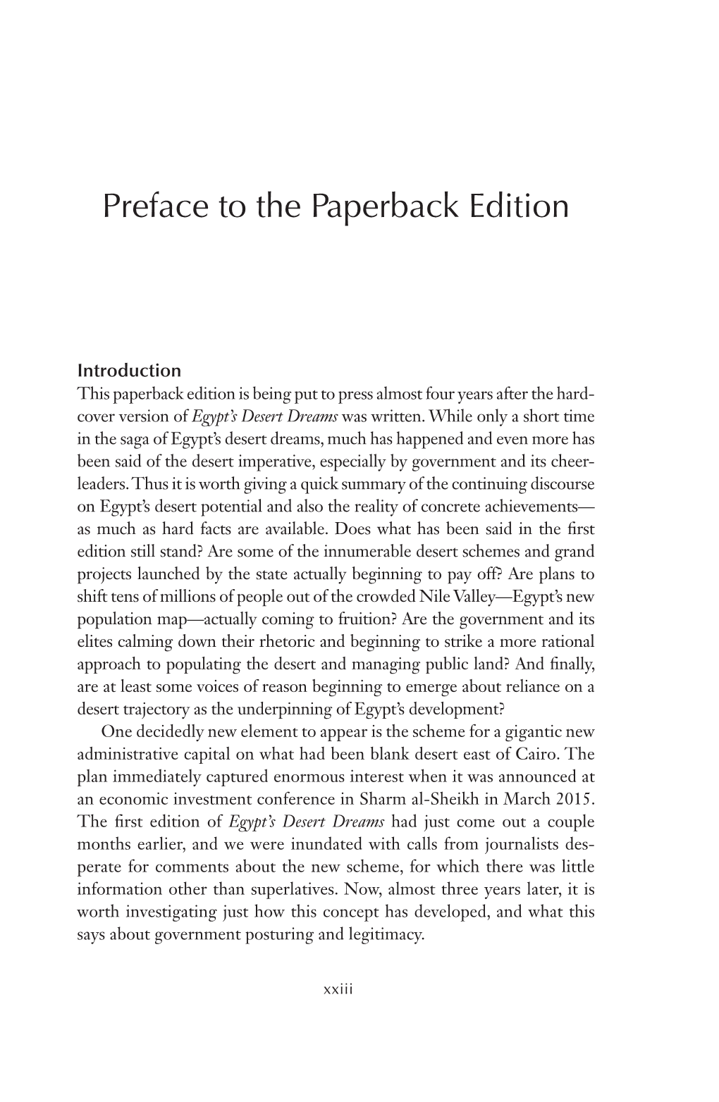 Preface to the Paperback Edition