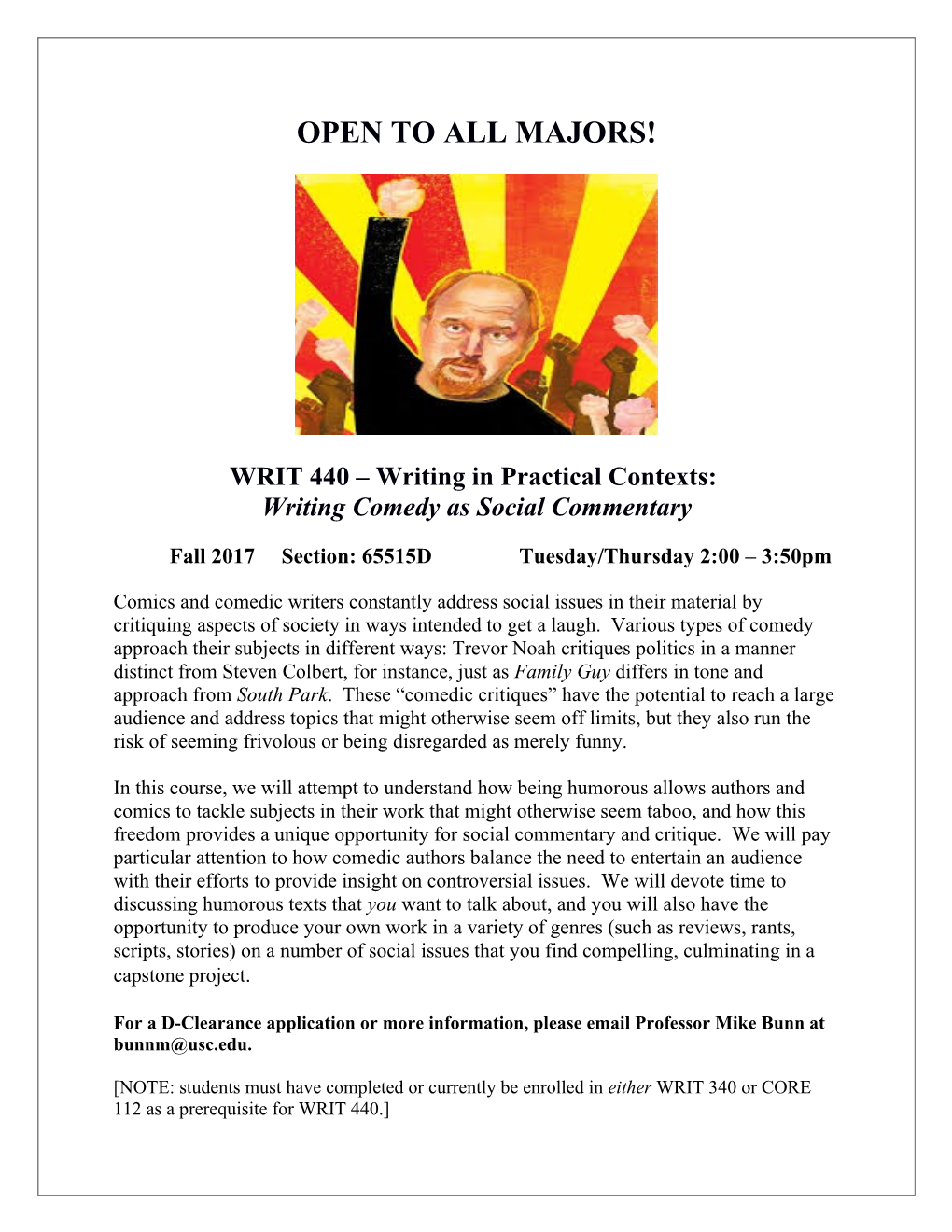 WRIT 340: Advanced Writing for the Social Sciences s1