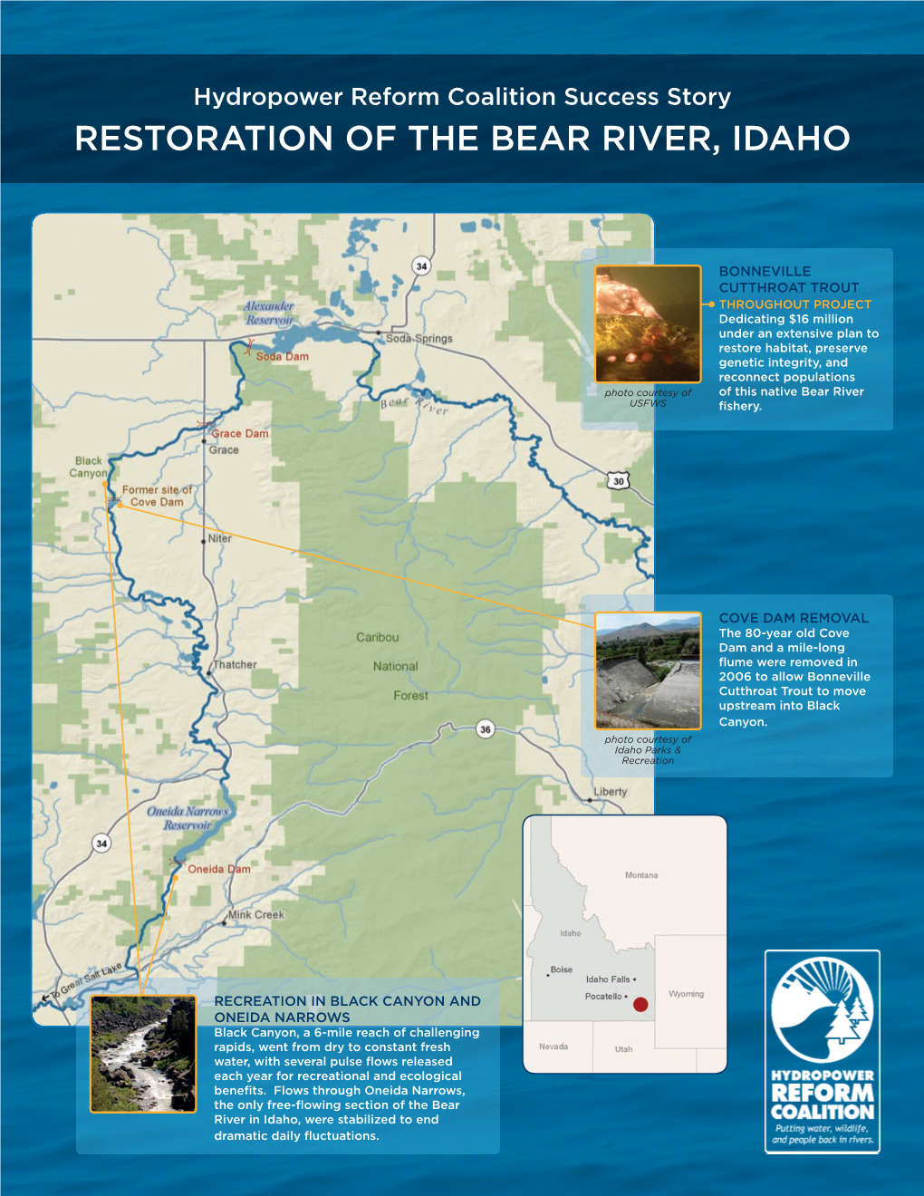 Restoration of the Bear River, Idaho