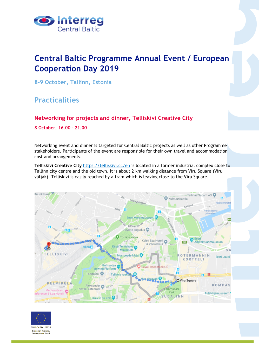Central Baltic Programme Annual Event / European Cooperation Day 2019