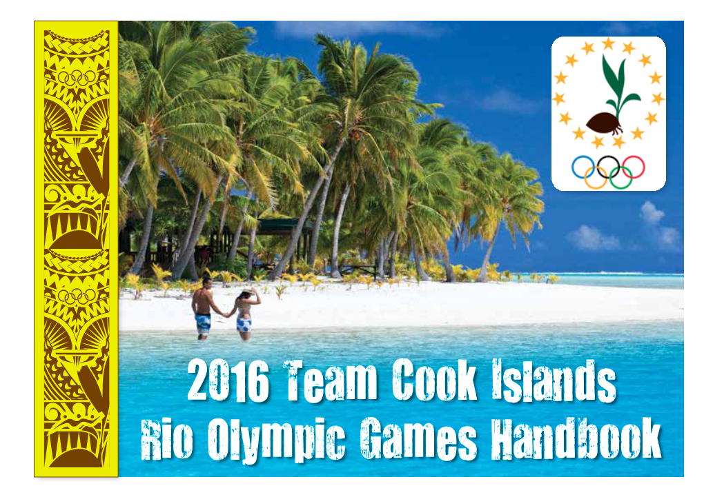 2016 Team Cook Islands Rio Olympic Games Handbook