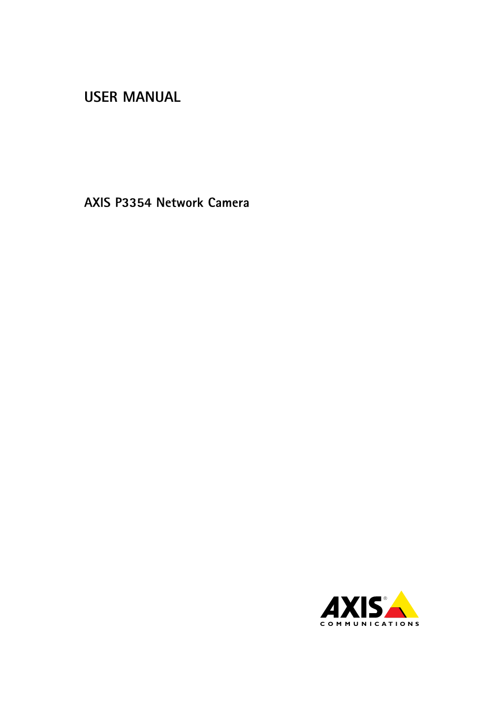 AXIS P3354 Network Camera