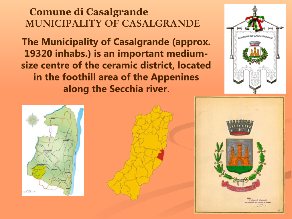 The Municipality of Casalgrande (Approx