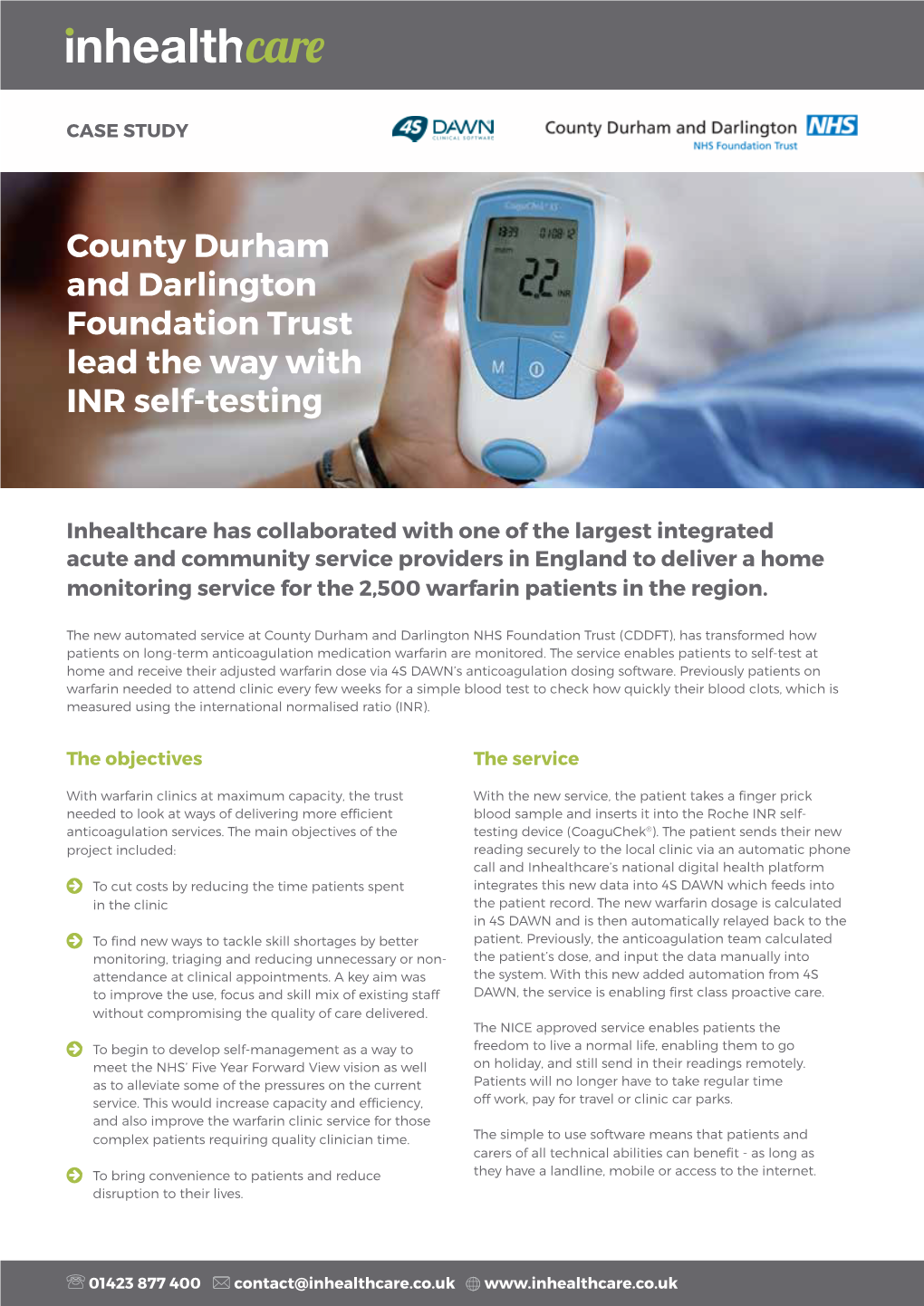 County Durham and Darlington NHS Foundation Trust Case Study