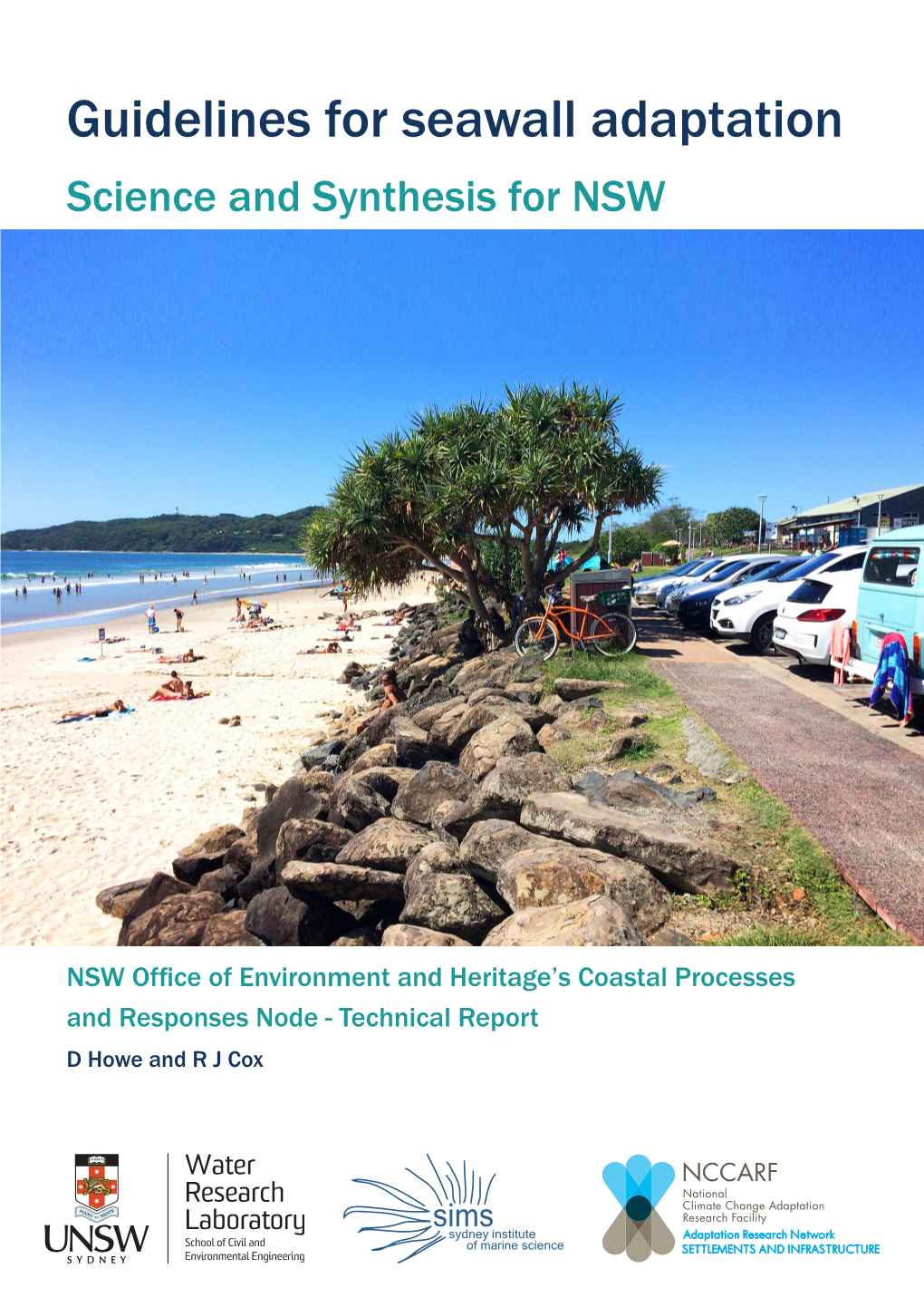 Guidelines for Seawall Adaptation Science and Synthesis for NSW