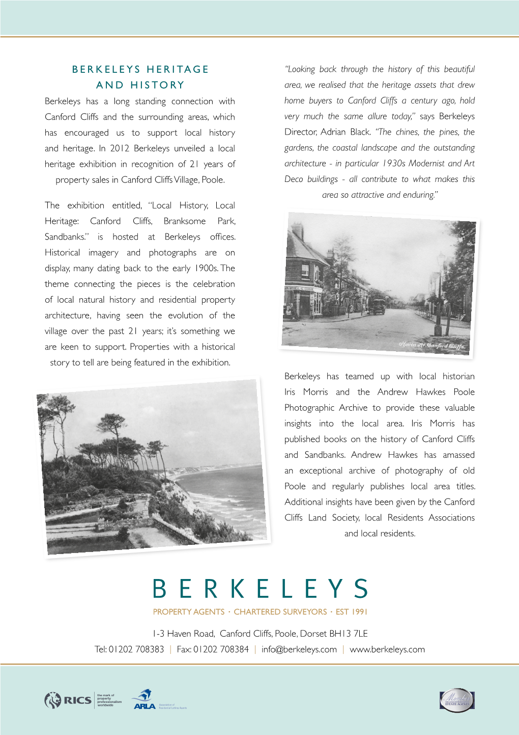 Berkeleys Heritage and History