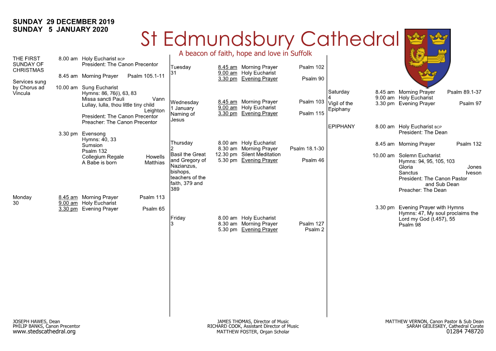 St Edmundsbury Cathedral