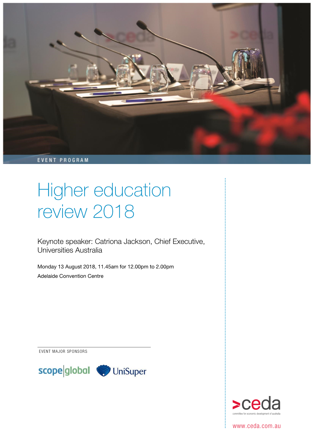 Higher Education Review 2018