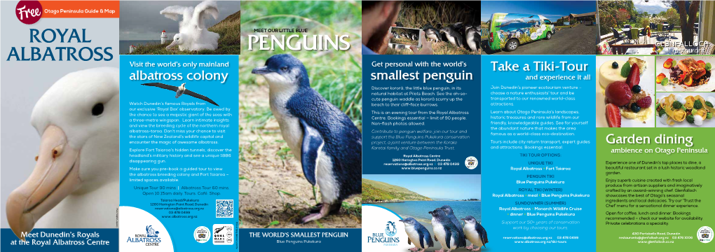 Royal Albatross Centre – Blue Penguins Pukekura