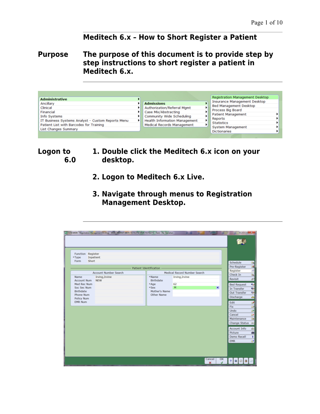 Information Technology Procedure