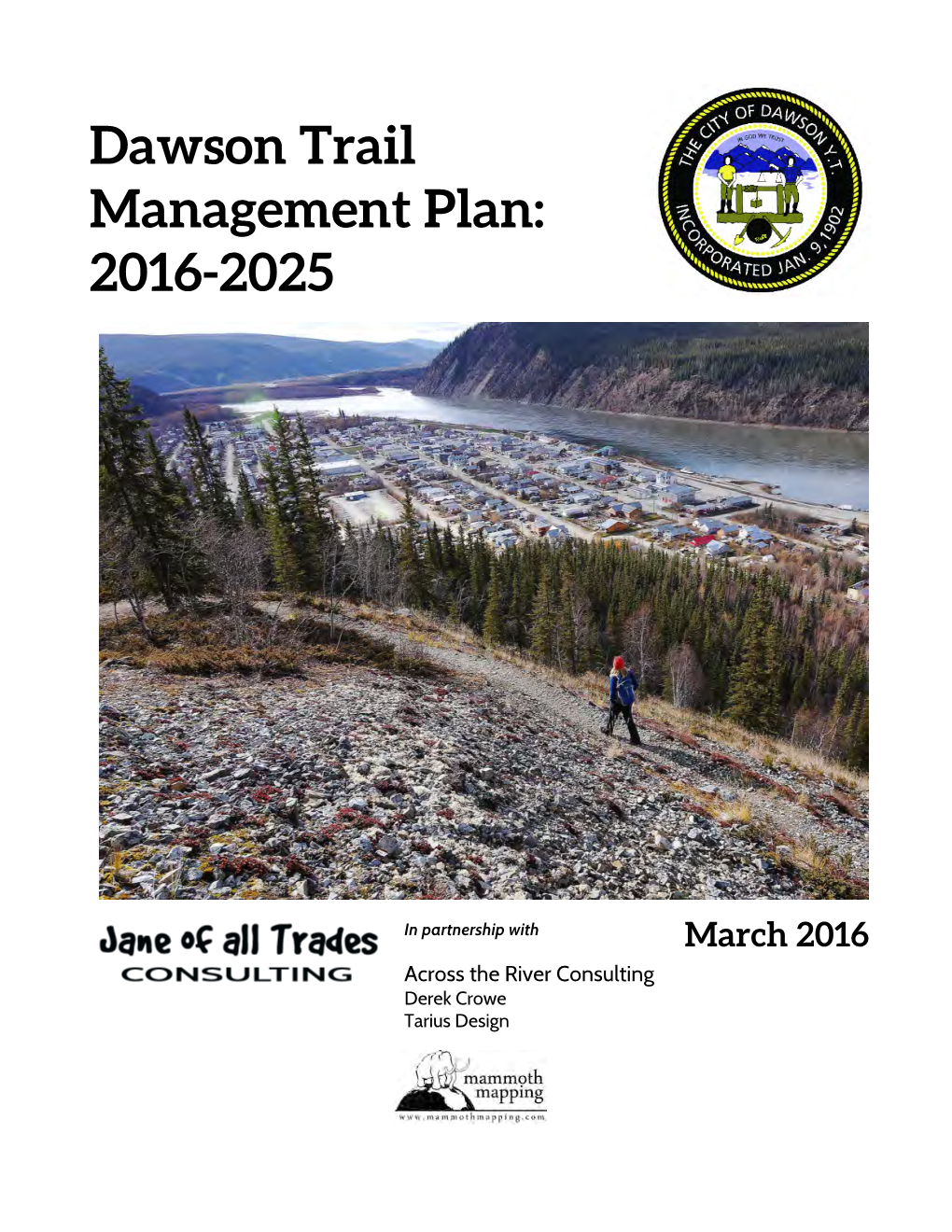 Trail Management Plan: 2016-2025