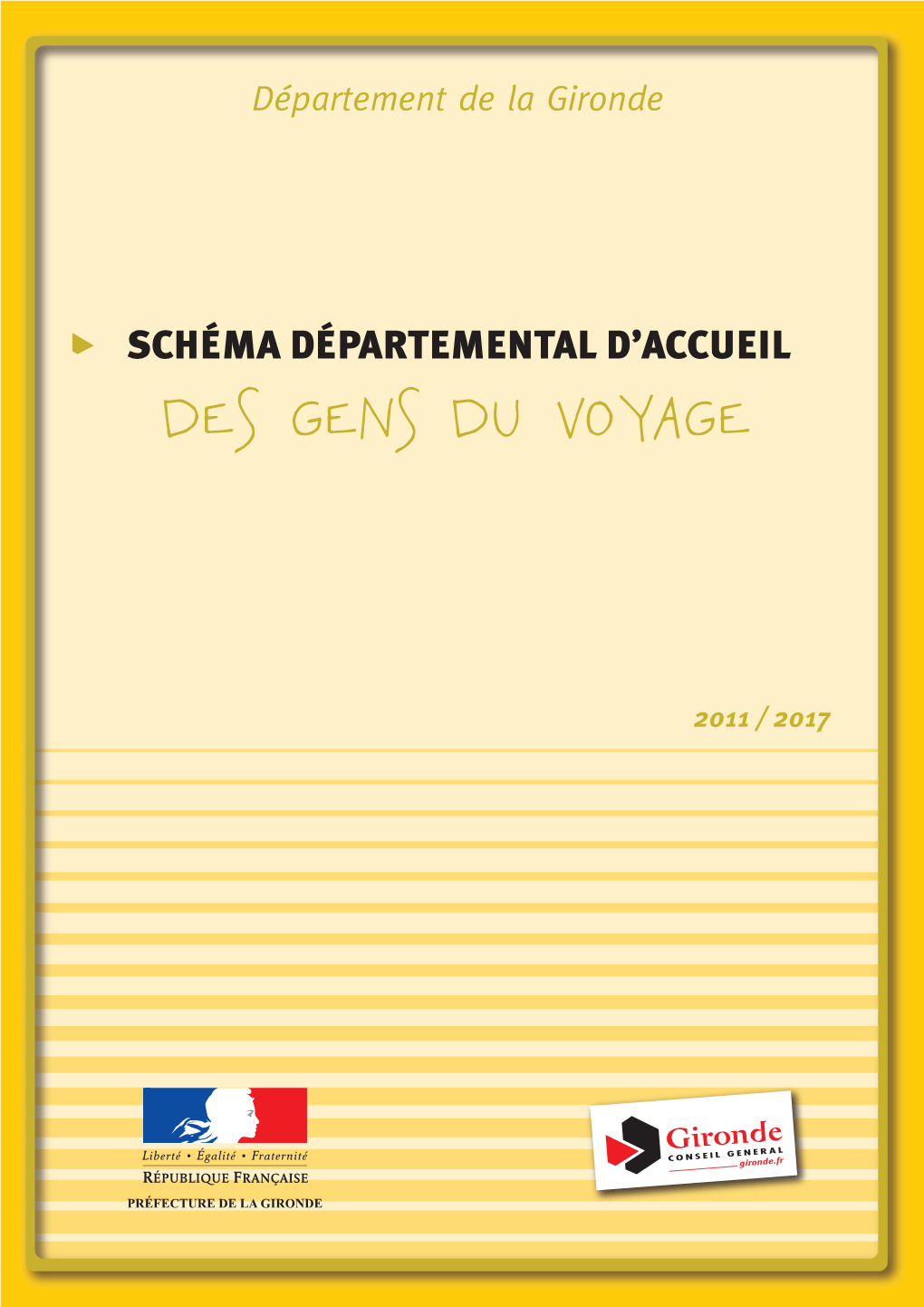 Schéma Départemental D'accueil