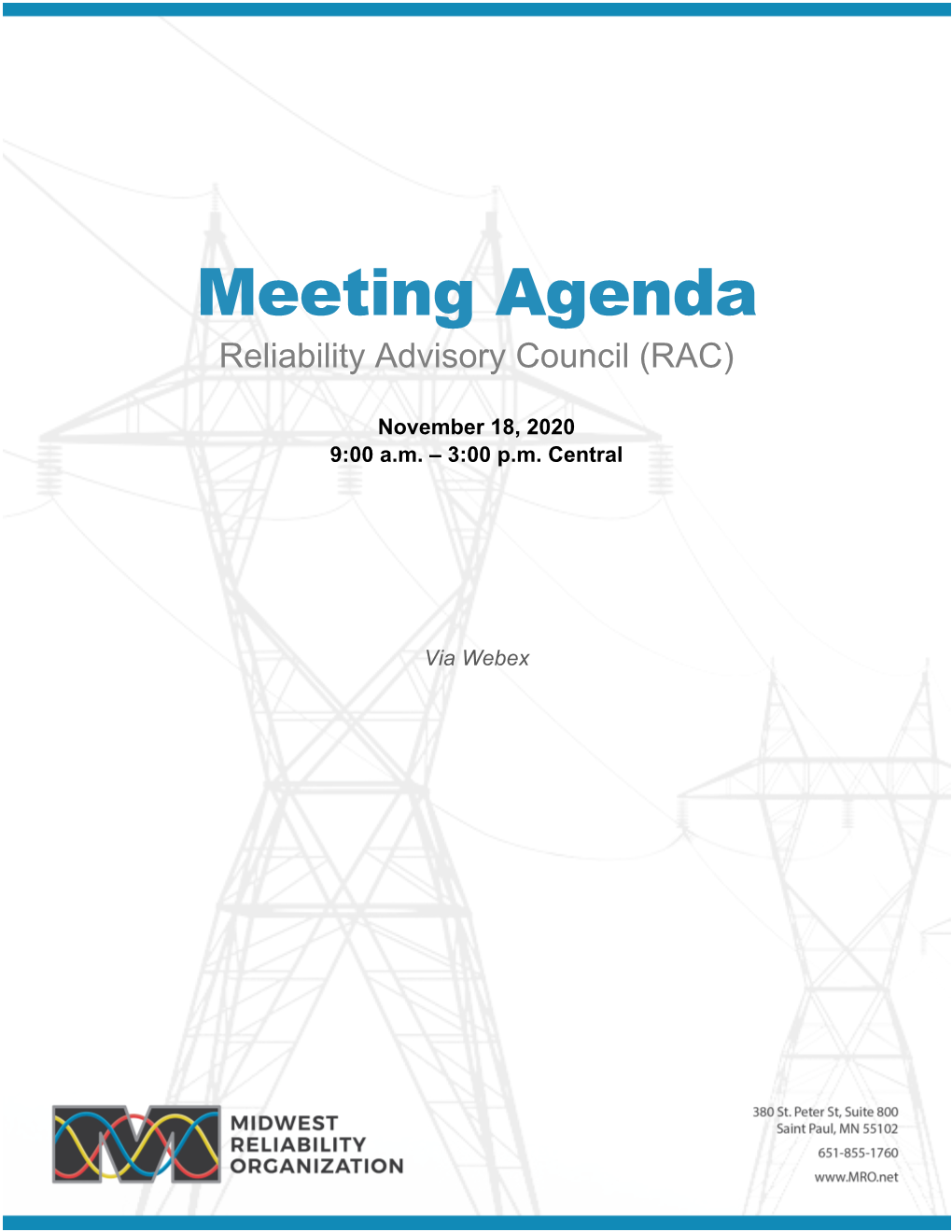 Council Meeting Agenda Packet